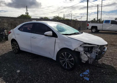 2017 Toyota Corolla L z USA, uszkodzony, nr VIN 2T1BURHE1HC907875